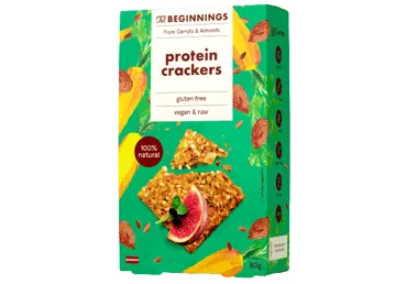 Proteīna krekeri THE BEGINNINGS 80g