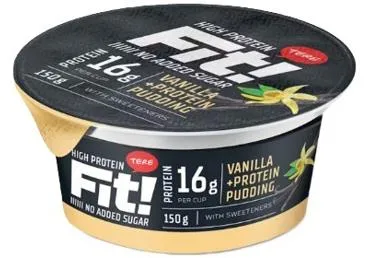 Proteīna pudiņš TERE Fit! vaniļas 150g