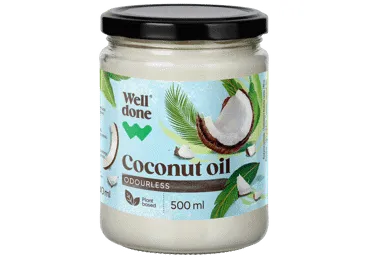 Rafin.kokosriekstu eļļa WELL DONE 500ml