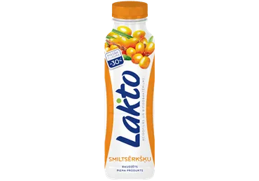 Raudzēts piena produkts LAKTO smiltsērkšķu 450g