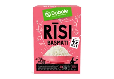 Rīsi basmati DOBELE 4x125g
