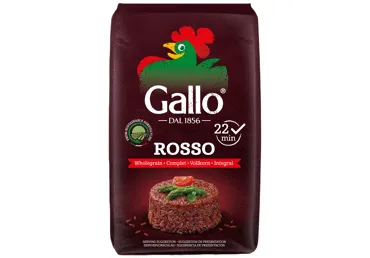Rīsi GALLO pilngraudu sarkanie 500g