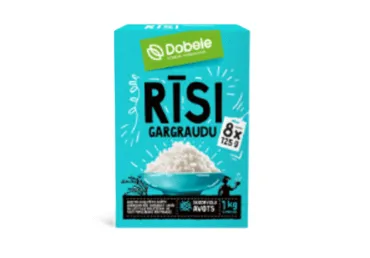 Rīsi gargraudu DOBELE 8x125g