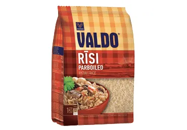 Rīsi VALDO tvaicēti P/M 1kg