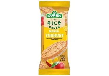 Rīsu galetes ar jogurtu un mango KUPIEC 60g