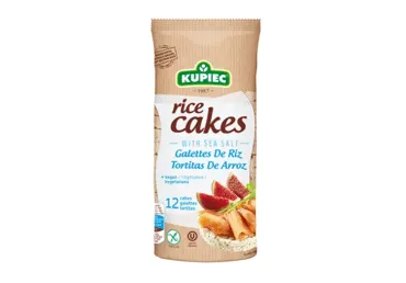 Rīsu galetes ar jūras sāli KUPIEC bez glutena 120g