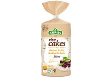 Rīsu galetes ar sezamu KUPIEC bez glutēna 90g