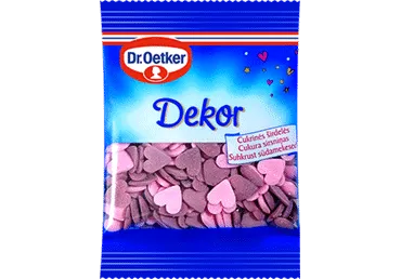 Rotājumi tortēm DR.OETKER SIRSNIŅAS 10G
