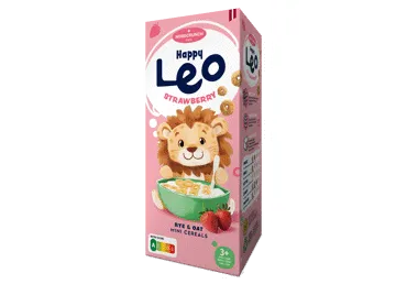 Rudzu un auzu pārslas HAPPY LEO zemeņu 150g