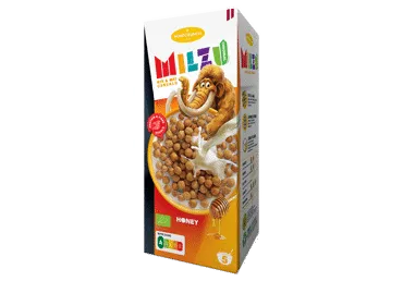 Rudzu un auzu pārslas MILZU medu 150g