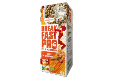 Rudzu zirņu bumbiņas BREAKFAST PRO medus kanēlis 150g