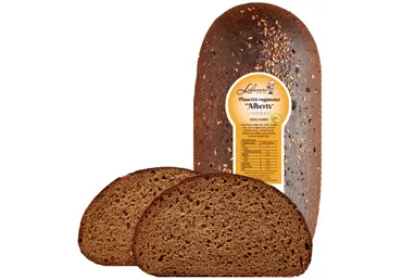 Rupjmaize Lielezers Alberts plaucēta 580g