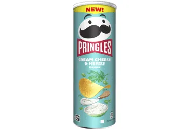 Sāļā uzkoda krēmsiers un zaļumi PRINGLES 165g