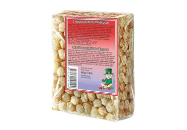 Saldā kukurūza MORKUNAS 45g