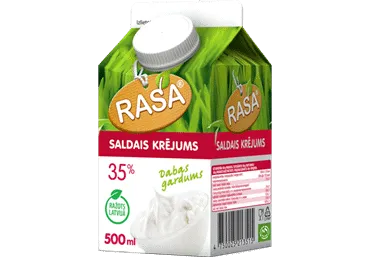 Saldais krējums RASA 35% 500ml