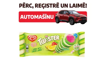 Saldējums ananasu TWISTER 71g