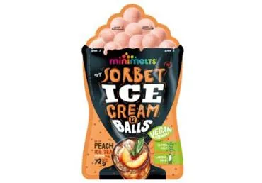Saldējums ar Ledus Tējas garšu MINI MELTS 72g