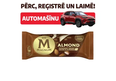 Saldējums ar mandelēm MAGNUM 83g