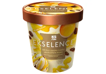 Saldējums ar olu liķiera garšu EKSELENCE 270g