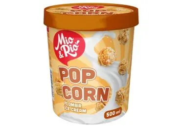 Saldējums ar popkorna garšu MIO&RIO 310g