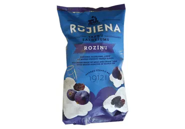 Saldējums ar rozīnēm RŪJIENA 75g