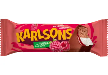 Saldējums aveņu KARLSONS 75g