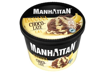 Saldējums banānu-šokolādes MANHATTAN 742g