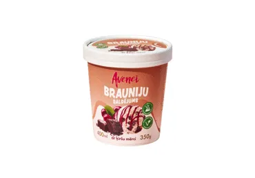 Saldējums brauniju ar ķiršu mērci AVENEI 350g