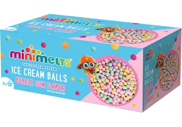 Saldējums Bubble Gum MINI MELTS 100g