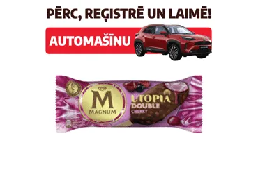 Saldējums Double Cherry MAGNUM 71g