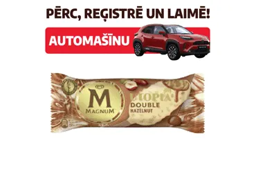 Saldējums Double Hazelnut MAGNUM 71g