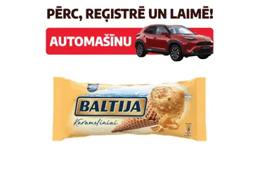 Saldējums karameļu BALTIJA 83g