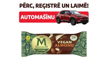 Saldējums MAGNUM Vegan Almond 72g