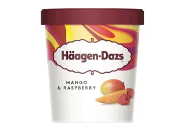Saldējums mango-aveņu HAAGEN-DAZS 400g