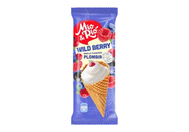 Saldējums meža ogu-plombīra MIO&RIO 120g