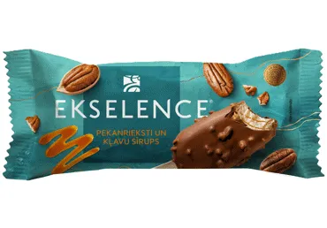 Saldējums pekanriekstu uz kociņa EKSELENCE 70g