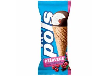 Saldējums plombīra-dzērveņu POLS 90g