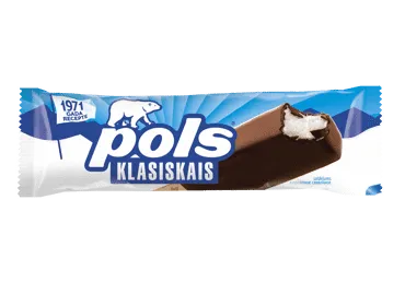 Saldējums POLS klasiskais šokolādes glazūrā 75g