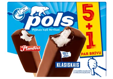 Saldējums POLS multikaste 5+1 450g