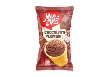 Saldējums šokolādes plombīrs MIO&RIO 65g