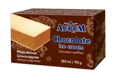 Saldējums šokolādes sendvičs AURUM 90g