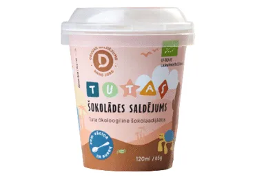 Saldējums šokolādes TUTAS BIO 65g