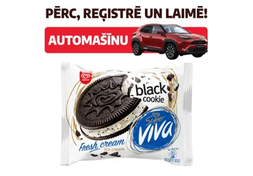Saldējums SUPER VIVA šokolādes cepumu 66g
