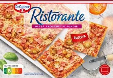 Saldēta pica Grandissima Prosciutto Funghi RISTORANTE 580g