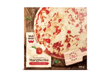 Saldēta pica Margherita WELL DONE 350g