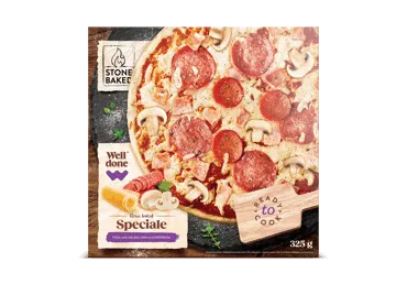 Saldēta pica Speciale WELL DONE 325g