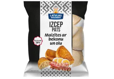 Saldētas maizītes ar bekonu un olu LM 390g