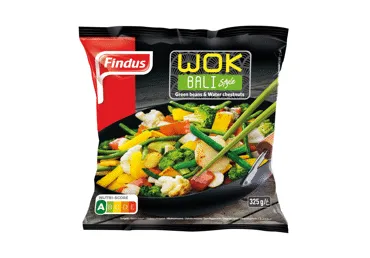 Saldētu dārzeņu maisījums FINDUS Bali 325g
