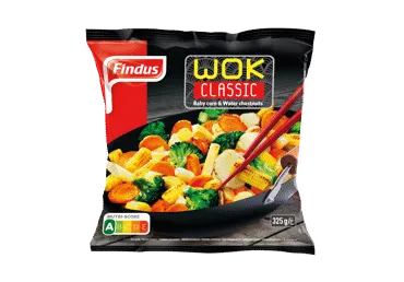 Saldētu dārzeņu maisījums FINDUS Classic 325g