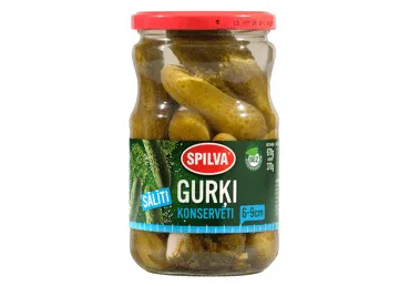 Sālīti gurķi SPILVA 670g
